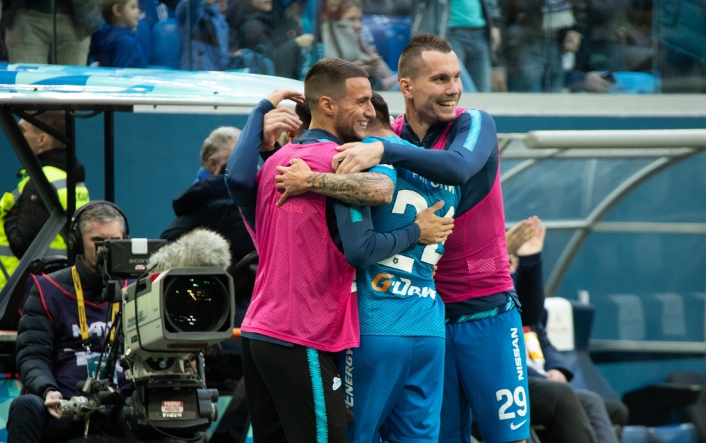 Российская Премьер-Лига 2018/19, «Зенит» — «Анжи»