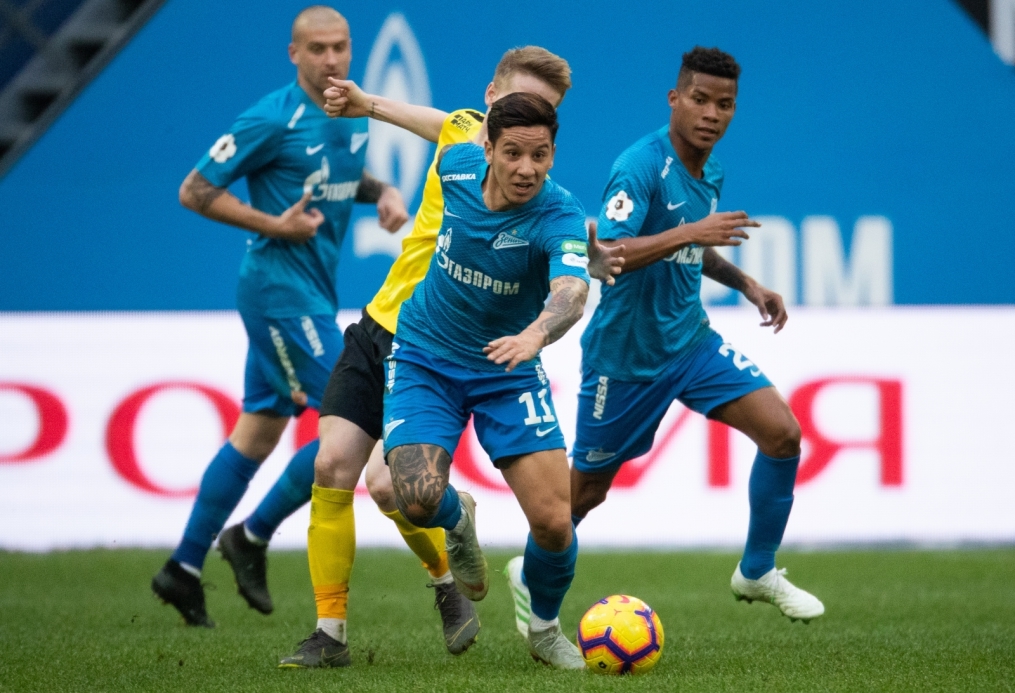 Российская Премьер-Лига 2018/19, «Зенит» — «Анжи»