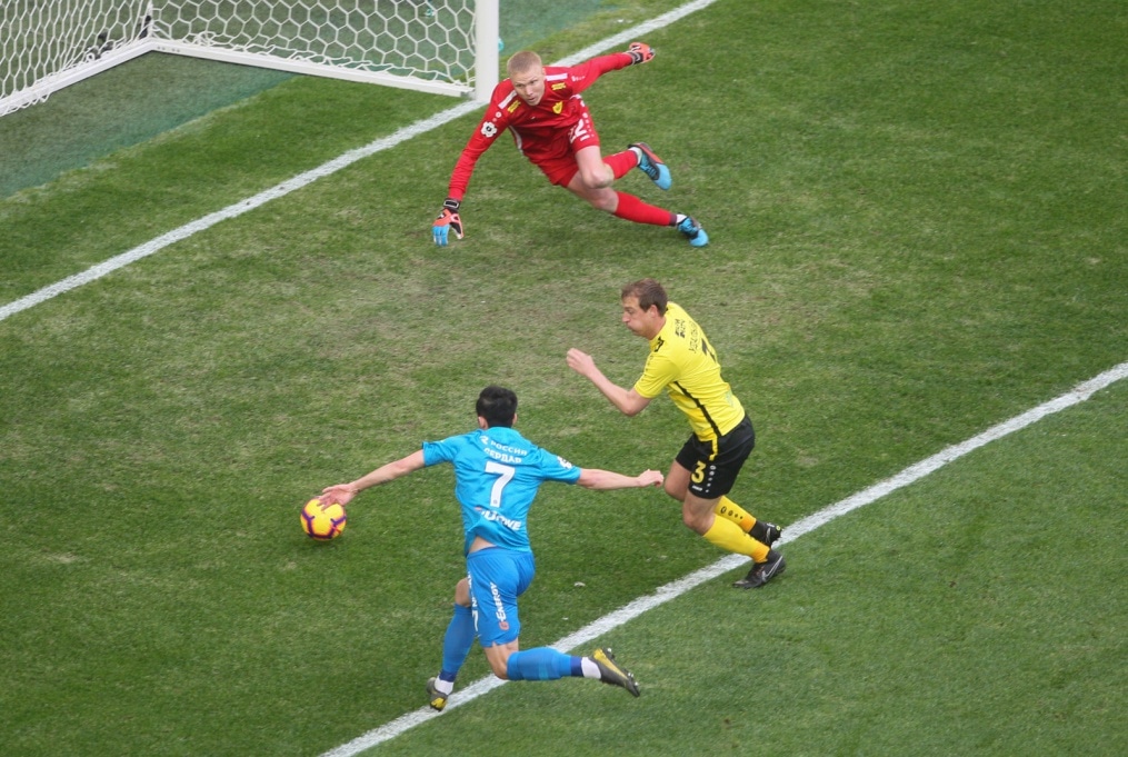 Российская Премьер-Лига 2018/19, «Зенит» — «Анжи»