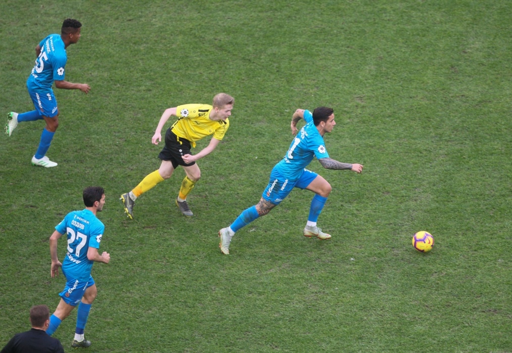 Российская Премьер-Лига 2018/19, «Зенит» — «Анжи»