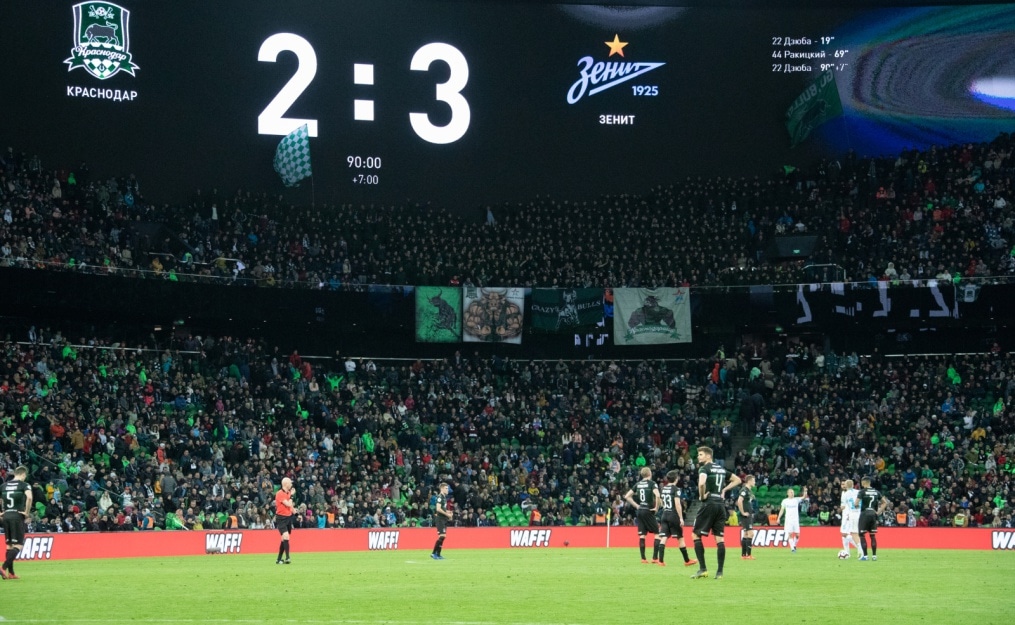 Российская Премьер-Лига 2018/19, «Краснодар» — «Зенит»