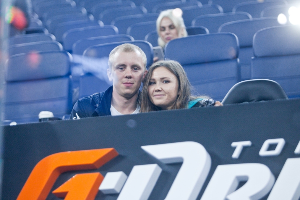 Сектор Чемпионов G-Drive и VR-зона ПАО «Газпром нефть» на матче Российской Премьер-Лиги 2018/19 «Зенит» — «Динамо».