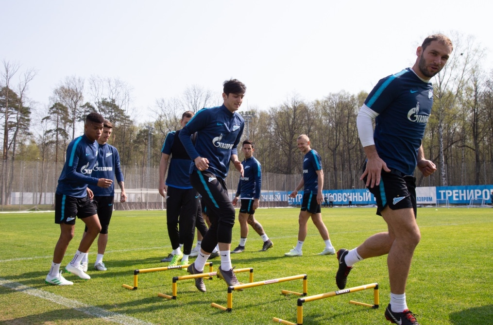 Открытая тренировка «Зенита» перед матчем с «Крыльями Советов»
