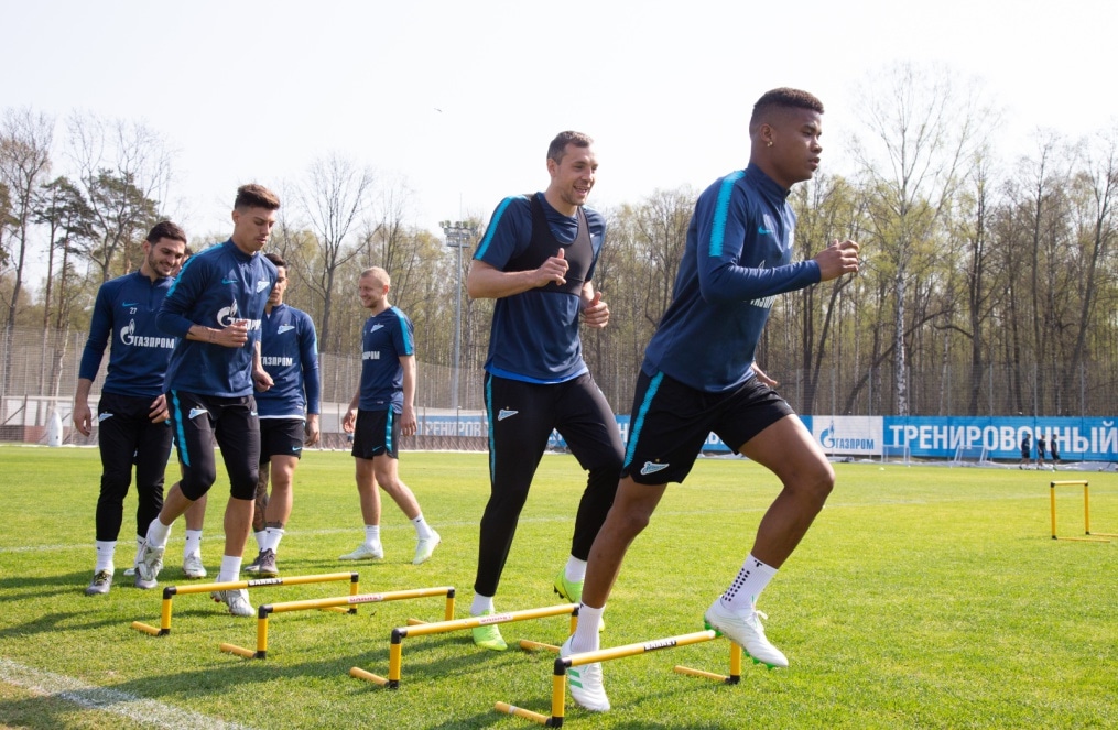 Открытая тренировка «Зенита» перед матчем с «Крыльями Советов»