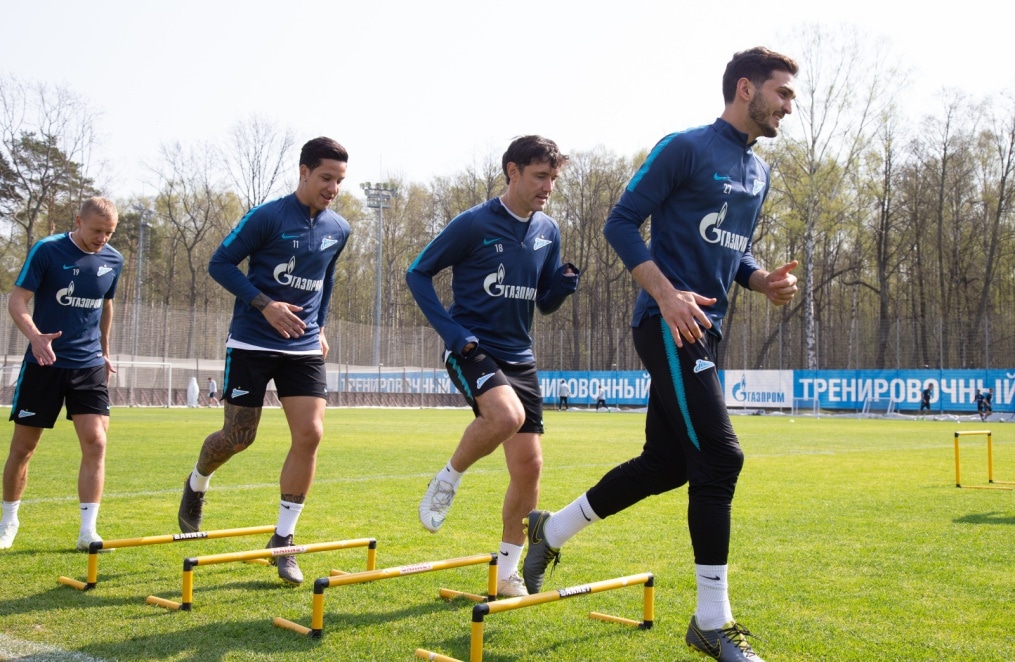 Открытая тренировка «Зенита» перед матчем с «Крыльями Советов»