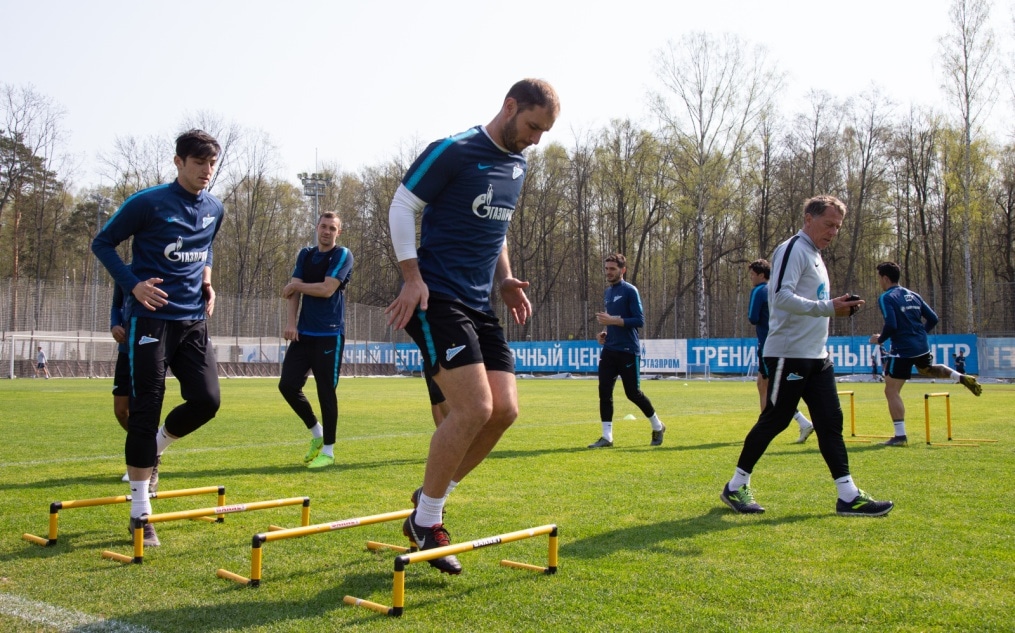 Открытая тренировка «Зенита» перед матчем с «Крыльями Советов»