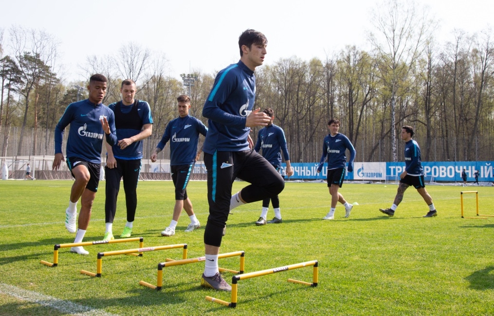 Открытая тренировка «Зенита» перед матчем с «Крыльями Советов»