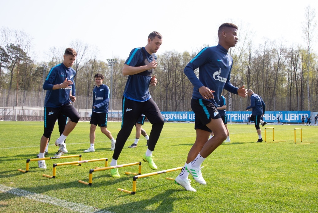 Открытая тренировка «Зенита» перед матчем с «Крыльями Советов»
