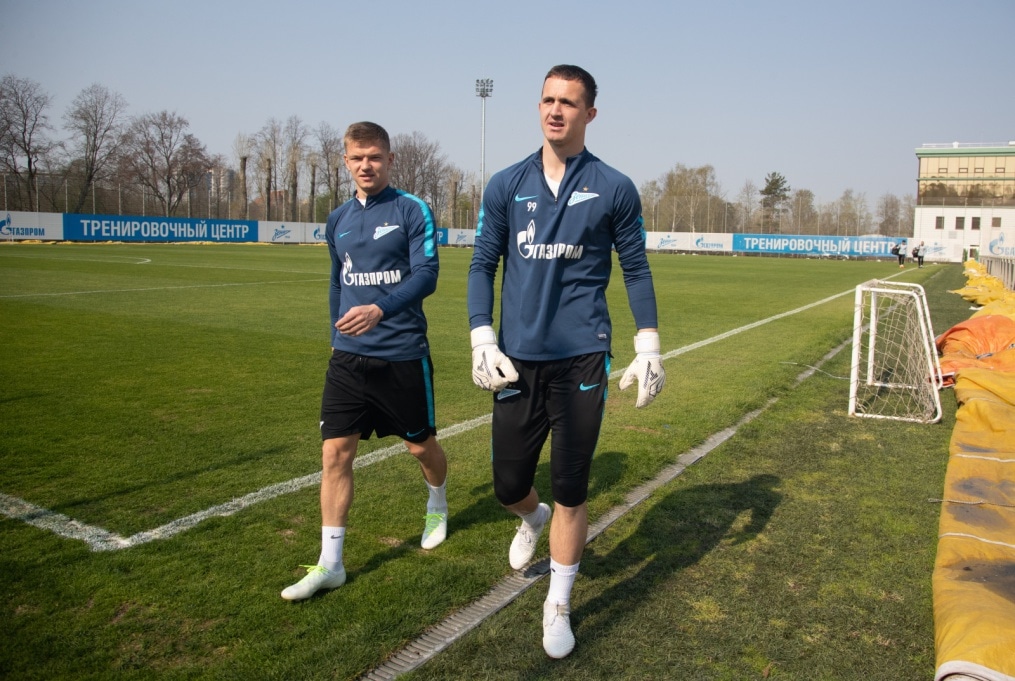 Открытая тренировка «Зенита» перед матчем с «Крыльями Советов»