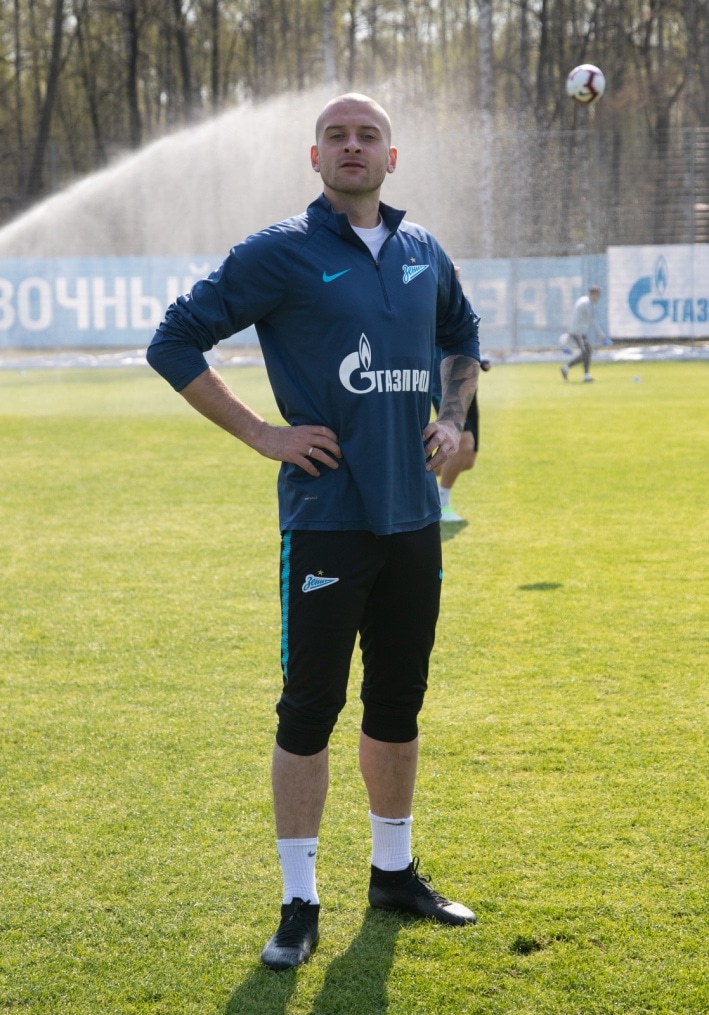 Открытая тренировка «Зенита» перед матчем с «Крыльями Советов»