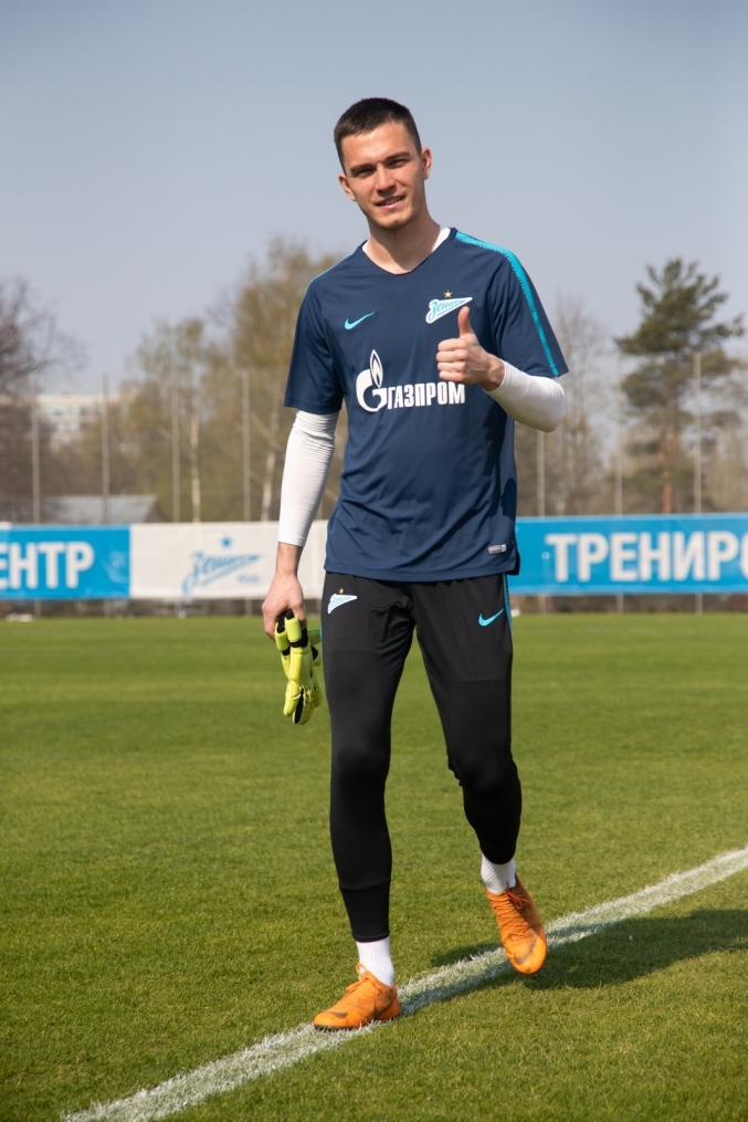 Открытая тренировка «Зенита» перед матчем с «Крыльями Советов»