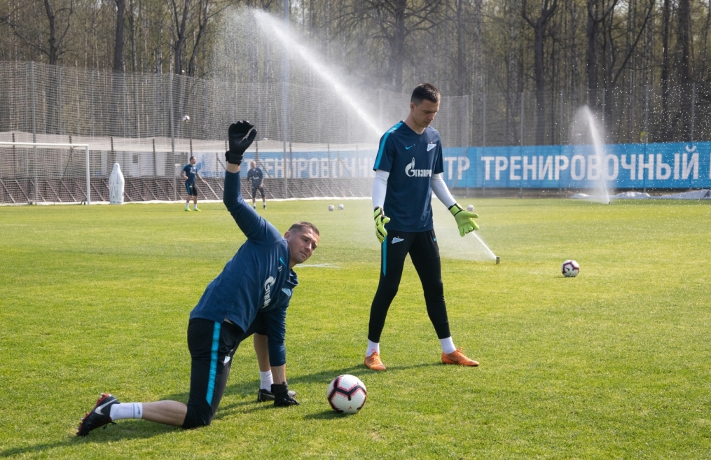 Открытая тренировка «Зенита» перед матчем с «Крыльями Советов»