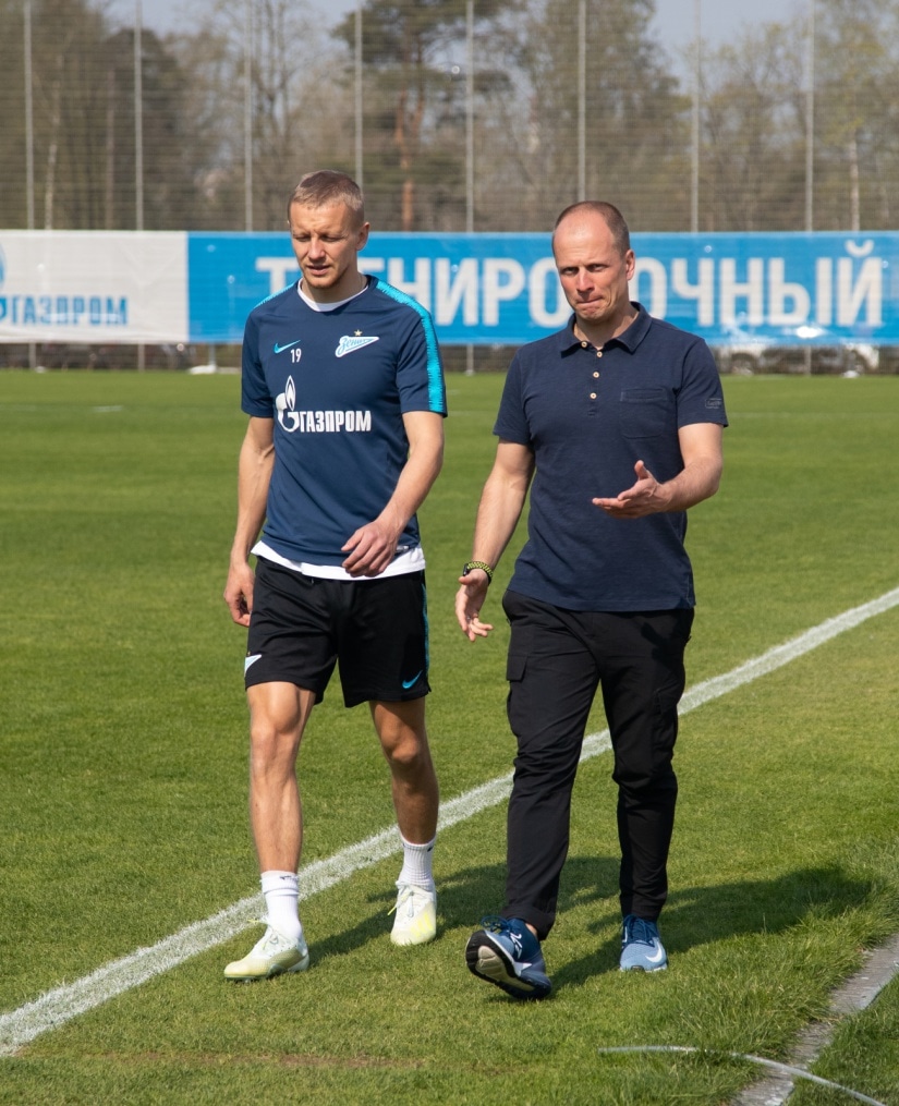 Открытая тренировка «Зенита» перед матчем с «Крыльями Советов»