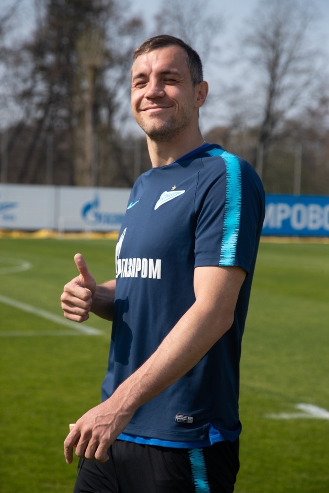 Открытая тренировка «Зенита» перед матчем с «Крыльями Советов»