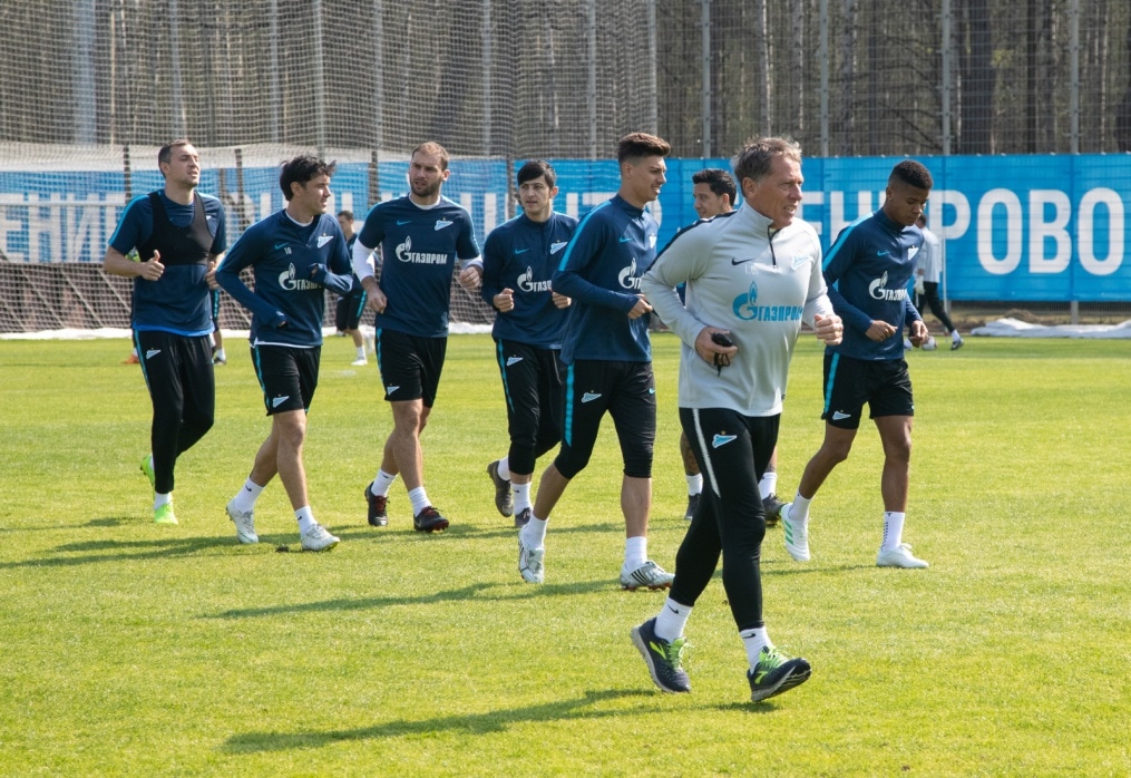 Открытая тренировка «Зенита» перед матчем с «Крыльями Советов»