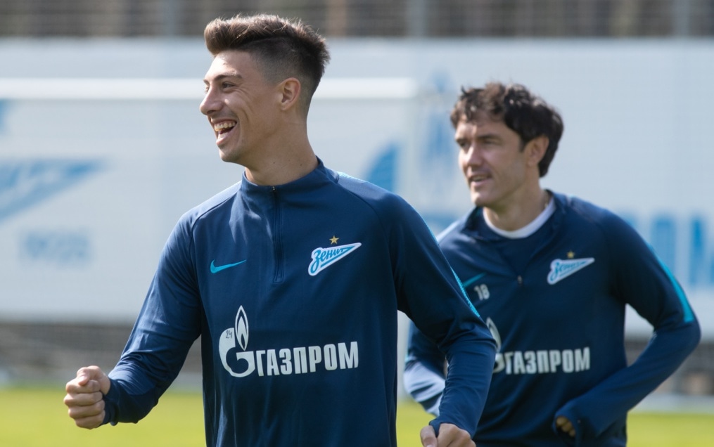 Открытая тренировка «Зенита» перед матчем с «Крыльями Советов»