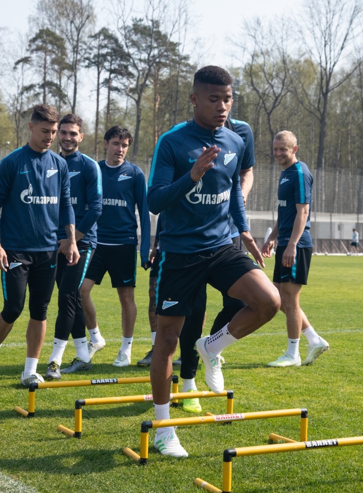 Открытая тренировка «Зенита» перед матчем с «Крыльями Советов»