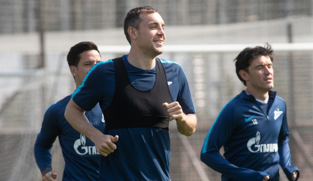 Открытая тренировка «Зенита» перед матчем с «Крыльями Советов»