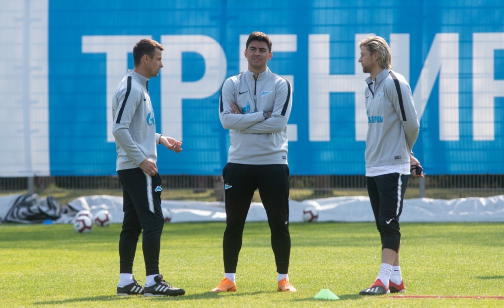 Открытая тренировка «Зенита» перед матчем с «Крыльями Советов»