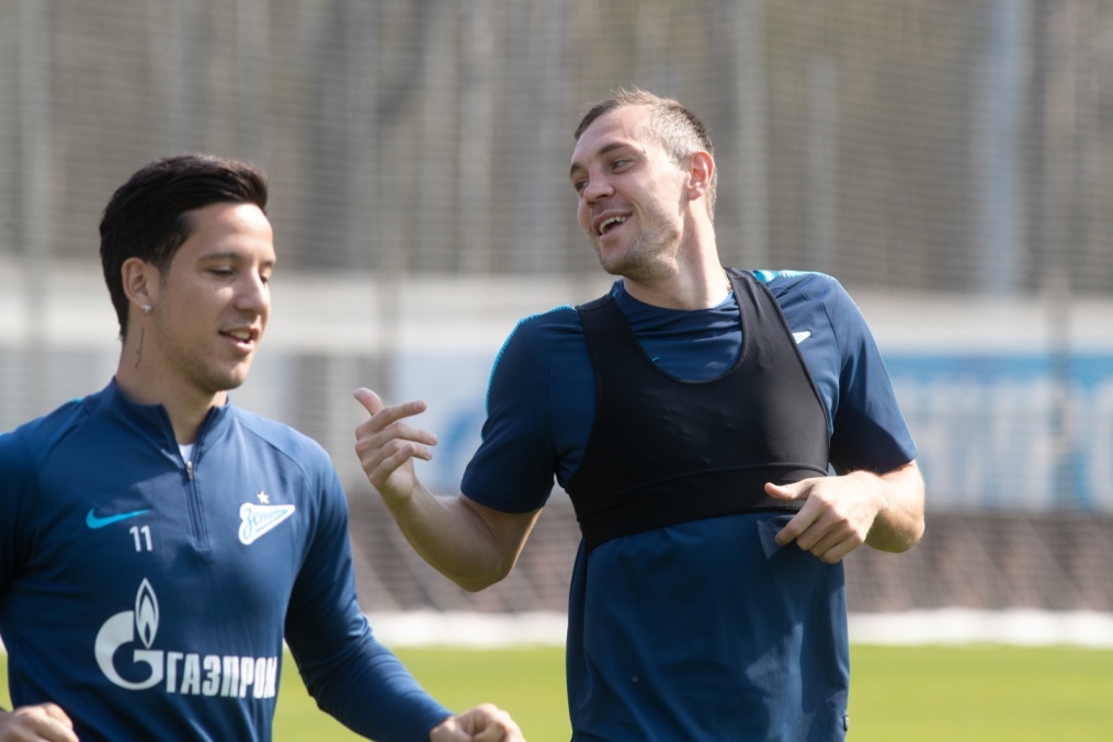 Открытая тренировка «Зенита» перед матчем с «Крыльями Советов»
