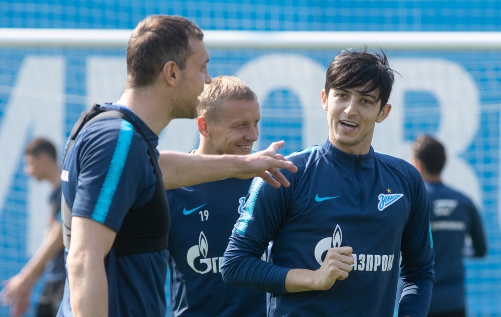 Открытая тренировка «Зенита» перед матчем с «Крыльями Советов»