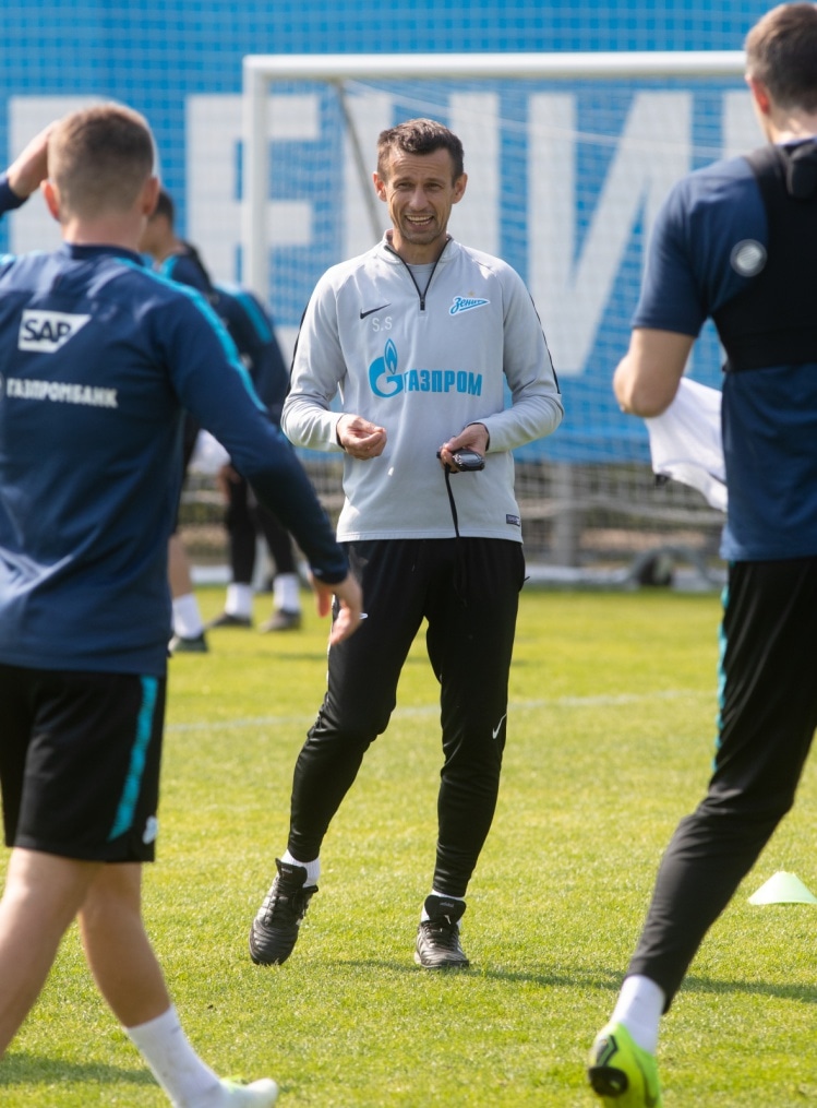 Открытая тренировка «Зенита» перед матчем с «Крыльями Советов»