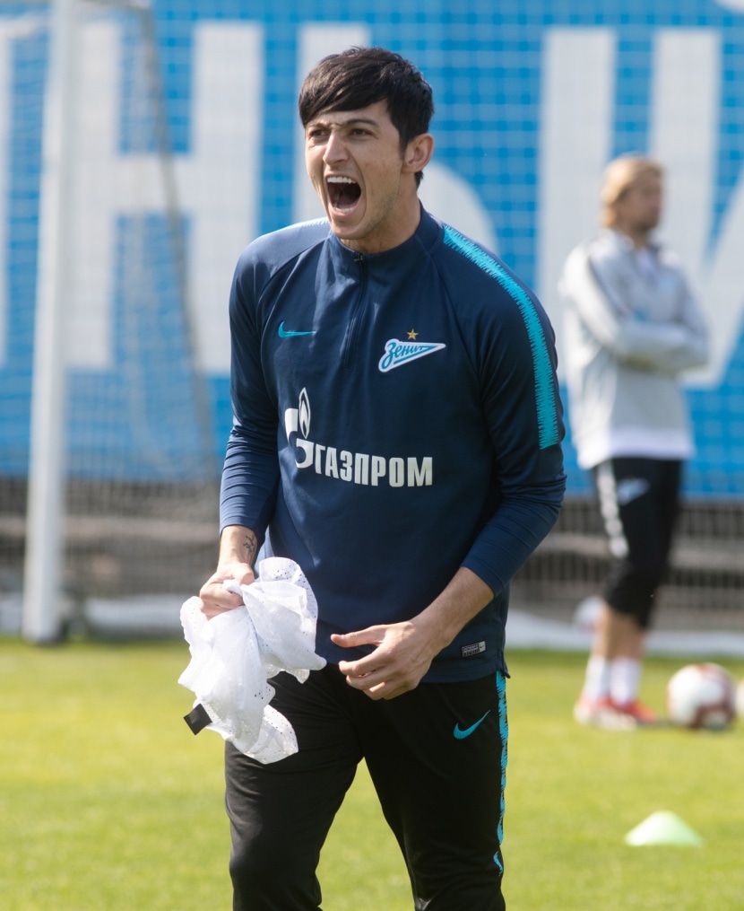 Открытая тренировка «Зенита» перед матчем с «Крыльями Советов»