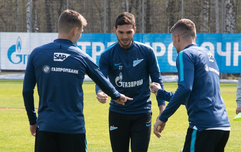 Открытая тренировка «Зенита» перед матчем с «Крыльями Советов»
