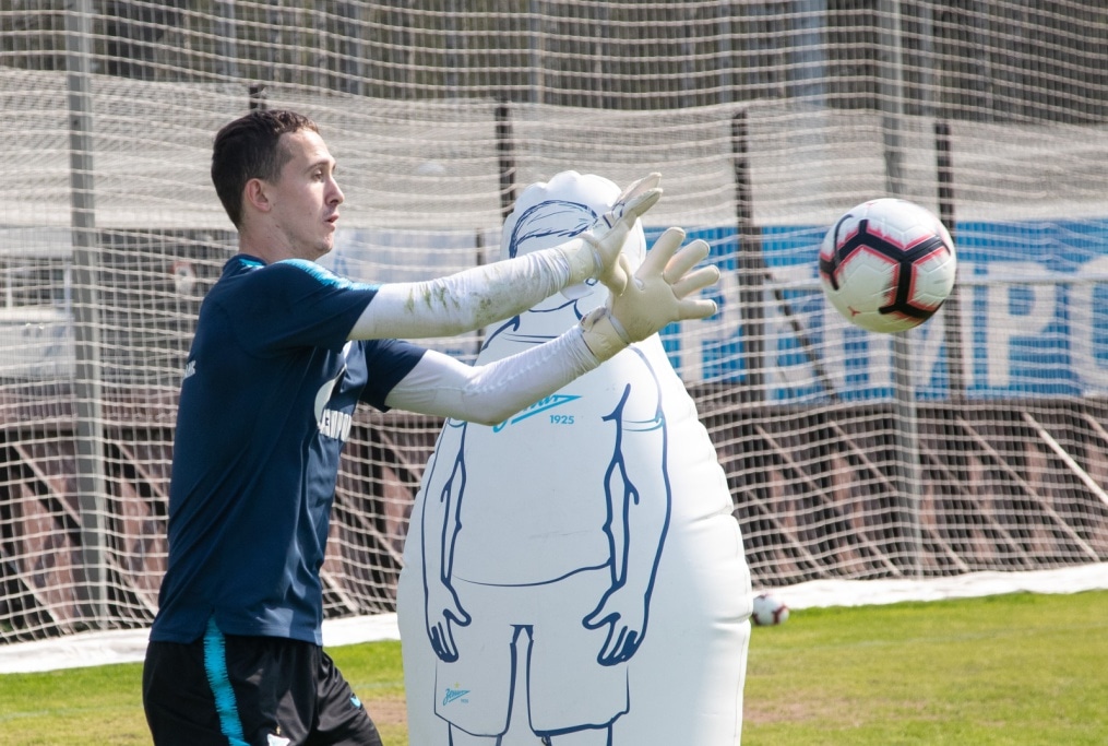 Открытая тренировка «Зенита» перед матчем с «Крыльями Советов»