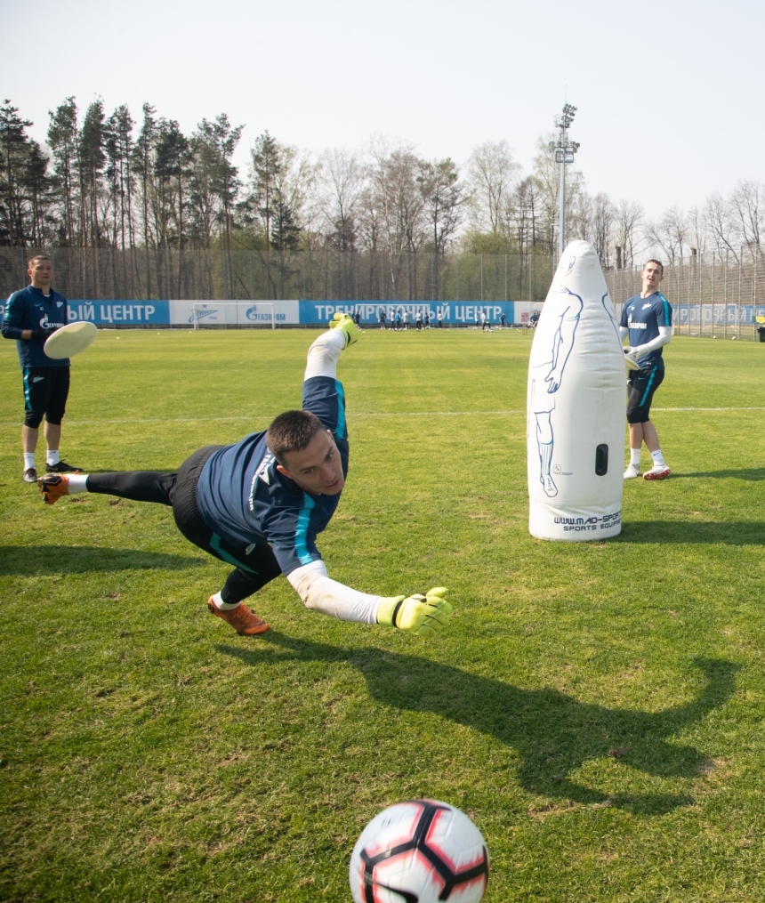 Открытая тренировка «Зенита» перед матчем с «Крыльями Советов»