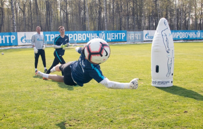 Открытая тренировка «Зенита» перед матчем с «Крыльями Советов»