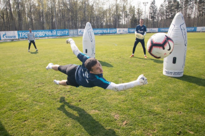 Открытая тренировка «Зенита» перед матчем с «Крыльями Советов»