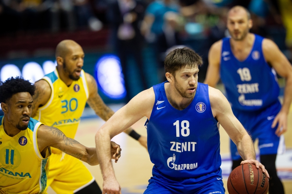 Единая Лига ВТБ 2018/2019, «Зенит» — «Астана»
