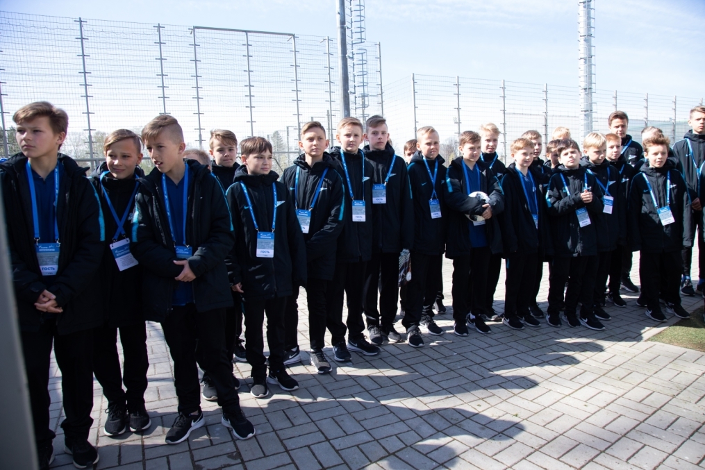 Воспитанники Академии в гостях у «Зенита»