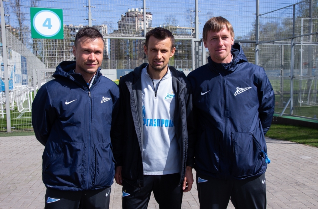 Воспитанники Академии в гостях у «Зенита»