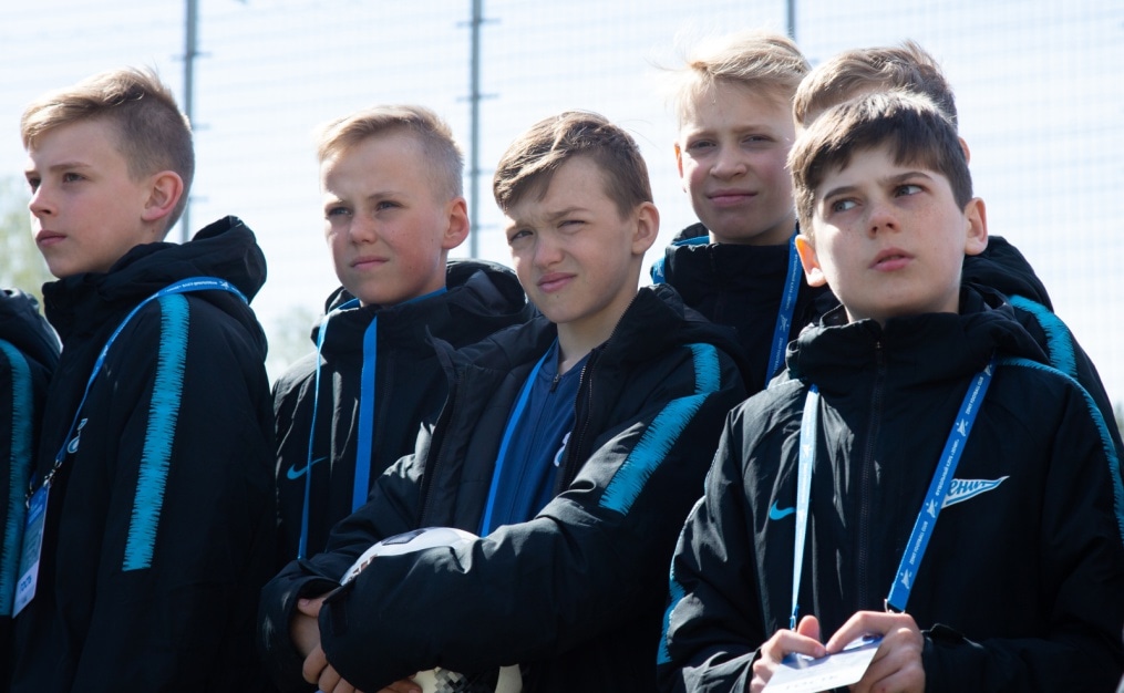 Воспитанники Академии в гостях у «Зенита»