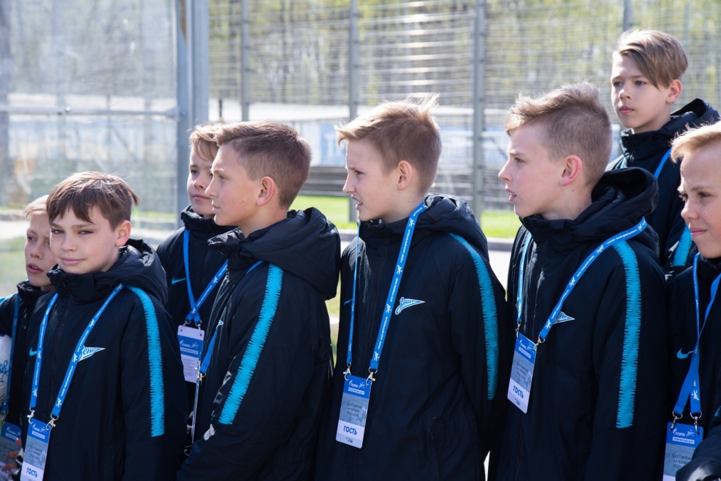 Воспитанники Академии в гостях у «Зенита»