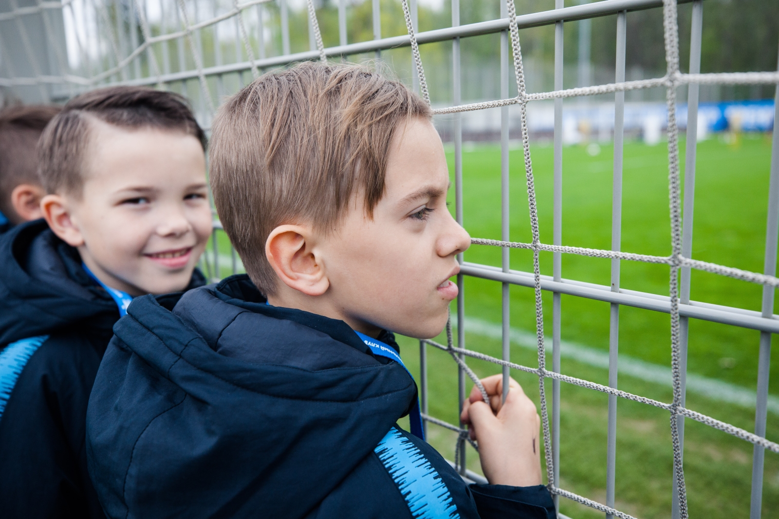 Команда Академии на тренировке ФК «Зенит»