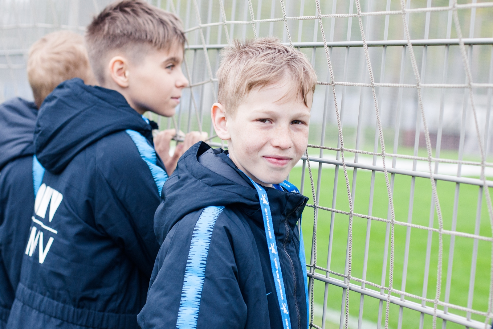 Команда Академии на тренировке ФК «Зенит»