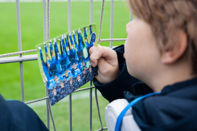 Команда Академии на тренировке ФК «Зенит»