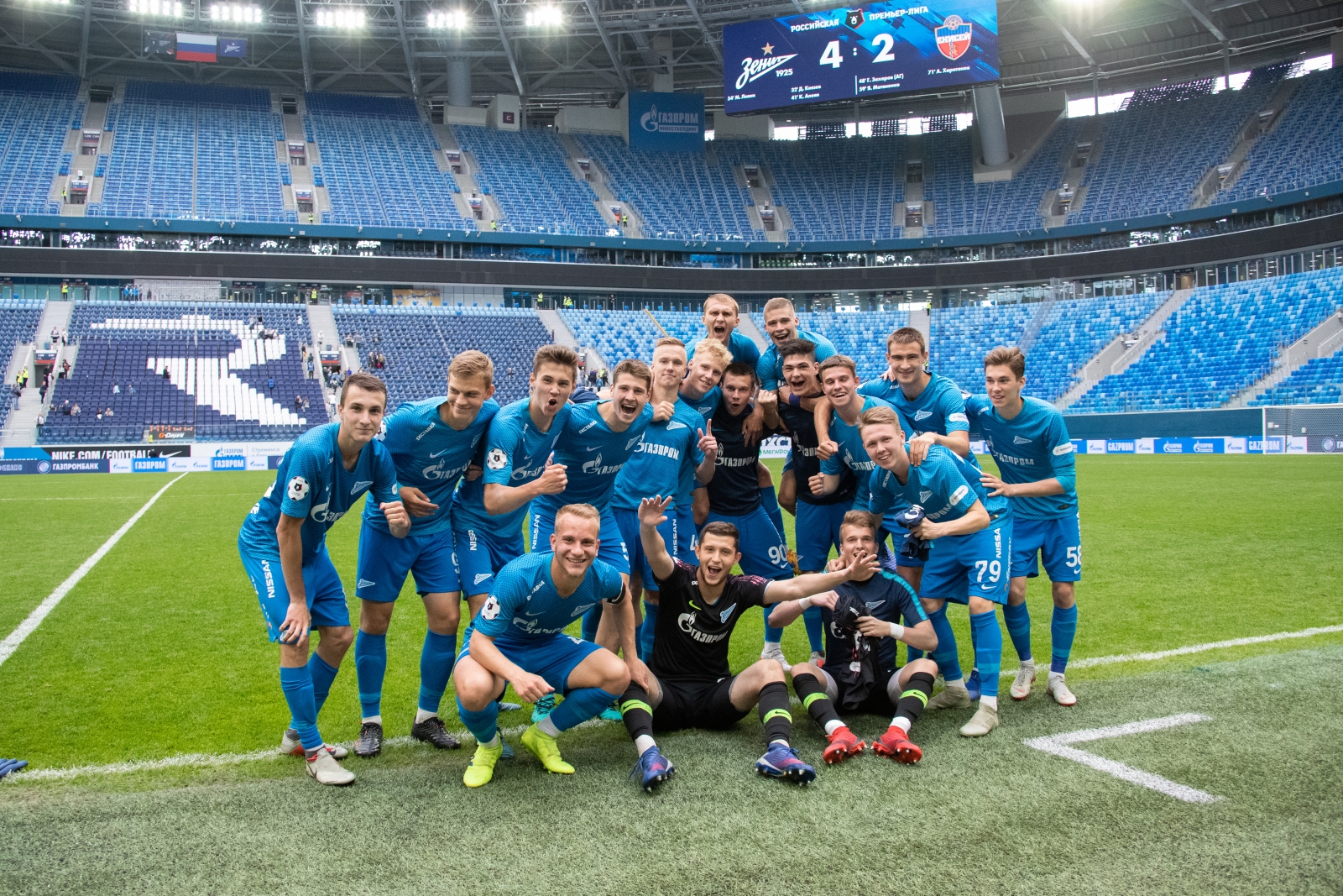 Молодежное первенство 2018/19, «Зенит» — «Енисей»