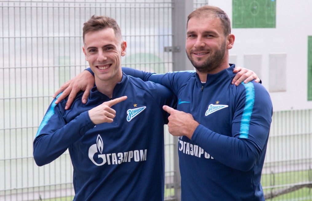 «Газпром»-тренировочные сборы: 14 июня