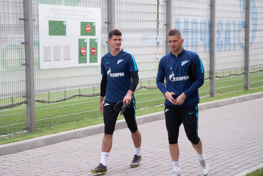 «Газпром»-тренировочные сборы: 14 июня