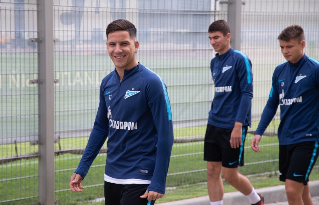 «Газпром»-тренировочные сборы: 14 июня