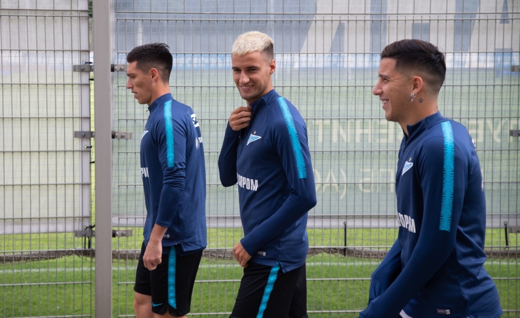 «Газпром»-тренировочные сборы: 14 июня