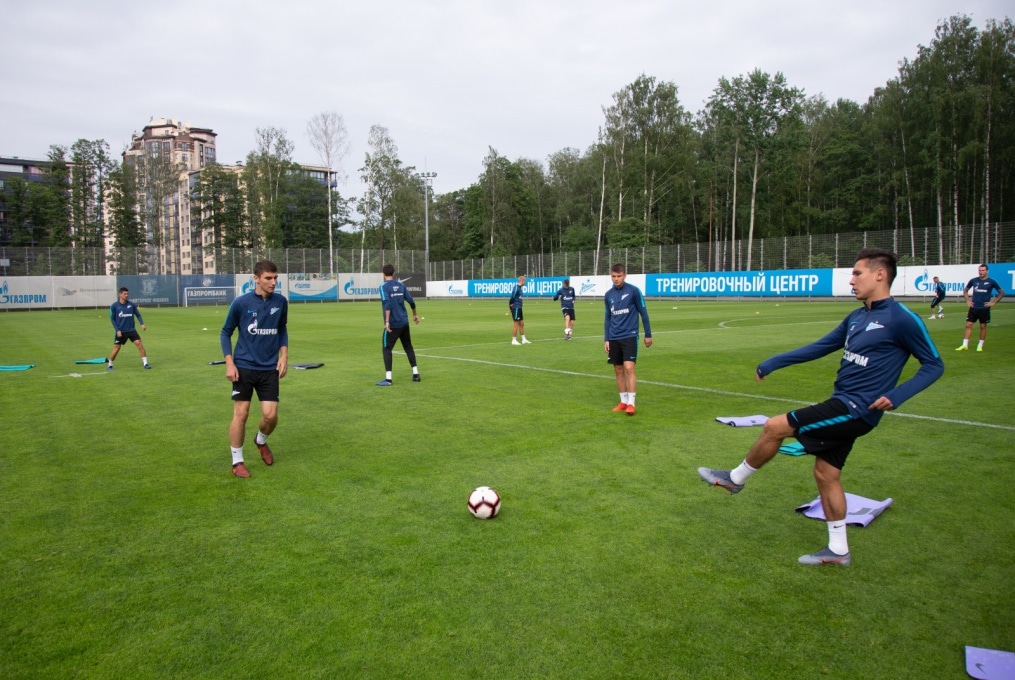 «Газпром»-тренировочные сборы: 14 июня
