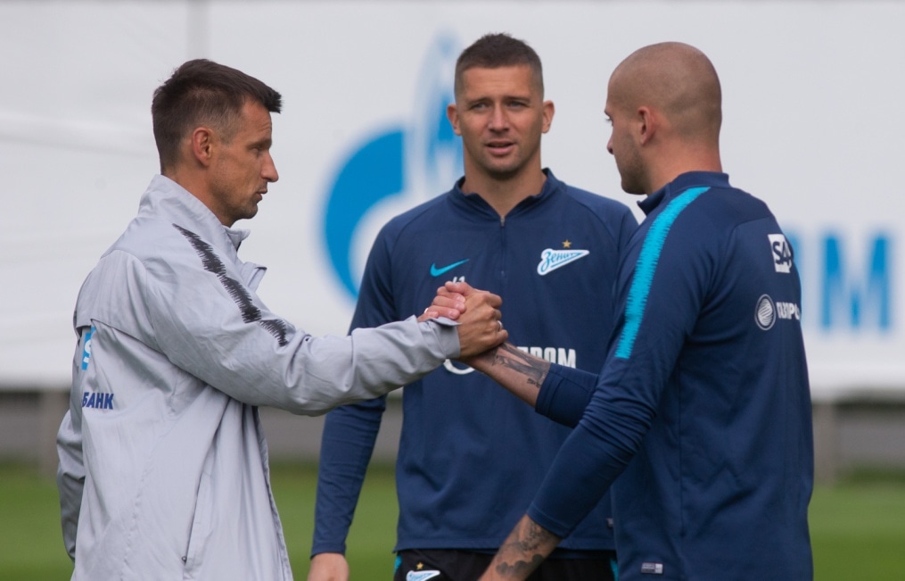 «Газпром»-тренировочные сборы: 14 июня