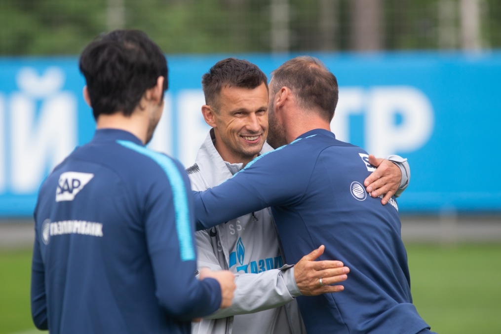 «Газпром»-тренировочные сборы: 14 июня