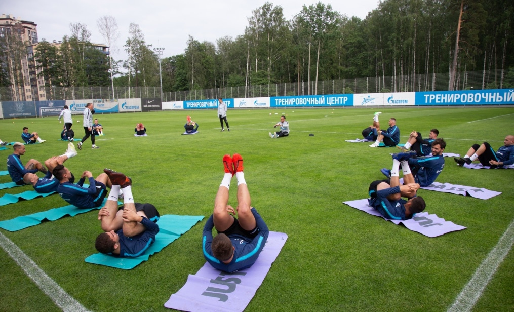 «Газпром»-тренировочные сборы: 14 июня