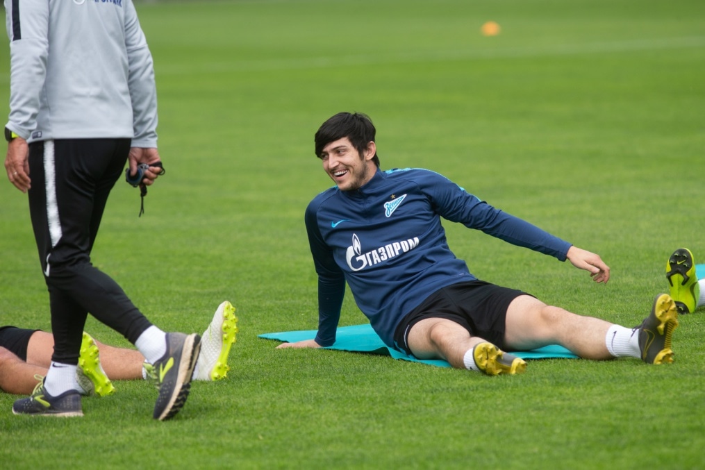 «Газпром»-тренировочные сборы: 14 июня